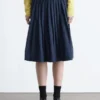 Plissierter Midirock Plissierter Midirock