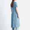 Plissiertes Hemdkleid Plissiertes Hemdkleid
