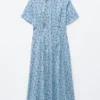 Plissiertes Hemdkleid Plissiertes Hemdkleid