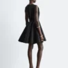 Plissiertes Minikleid