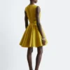 Plissiertes Minikleid