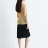 Polo-Shirt aus offenem Strick Polo-Shirt aus offenem Strick