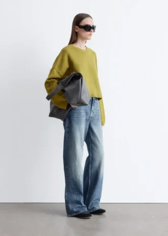 Pullover aus Kaschmir und Baumwolle