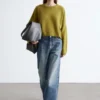 Pullover aus Kaschmir und Baumwolle
