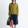 Pullover aus Merinowolle mit V-Ausschnitt
