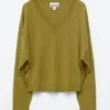 Pullover aus Merinowolle mit V-Ausschnitt