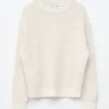 Pullover aus Seiden-Baumwoll-Strick