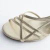 Riemchen-Ledersandalen