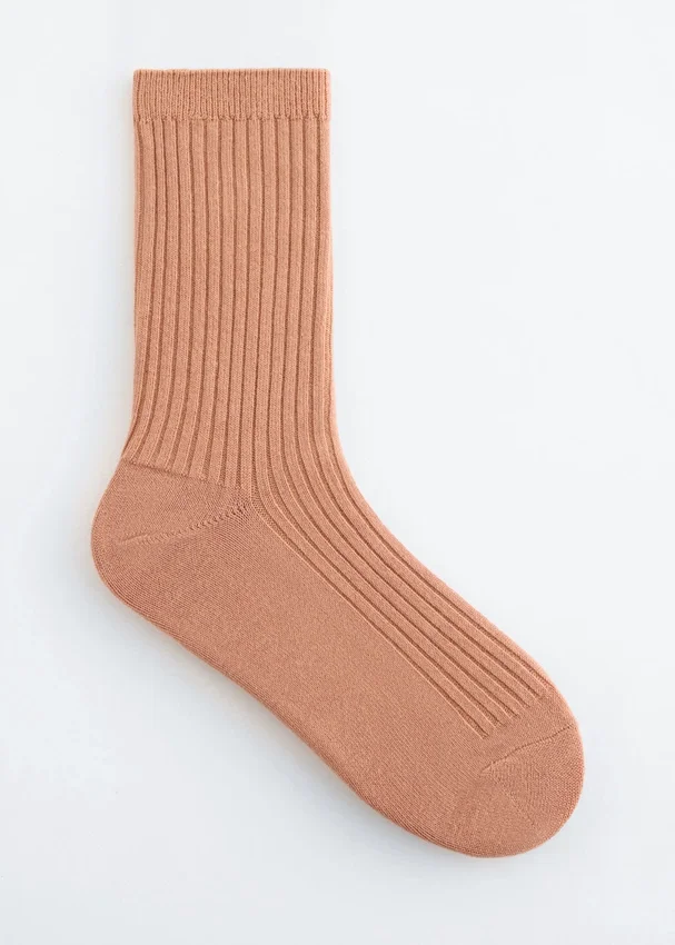 Rippstrick-Socken Rippstrick-Socken