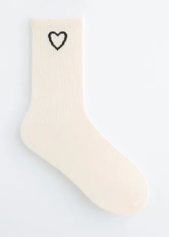 Rippstrick-Socken