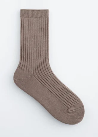 Rippstrick-Socken