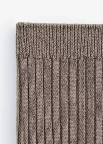 Rippstrick-Socken
