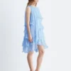 Ärmelloses Minikleid mit Rüschen Ärmelloses Minikleid mit Rüschen