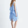 Ärmelloses Minikleid mit Rüschen Ärmelloses Minikleid mit Rüschen
