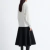 Rollkragenpullover mit Dolman-Ärmeln
