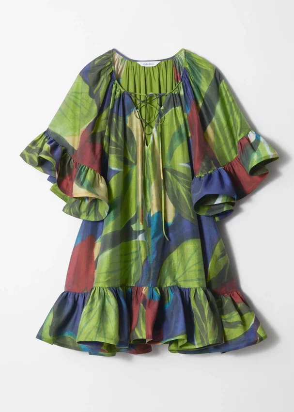 Rüschen-Minikleid Rüschen-Minikleid