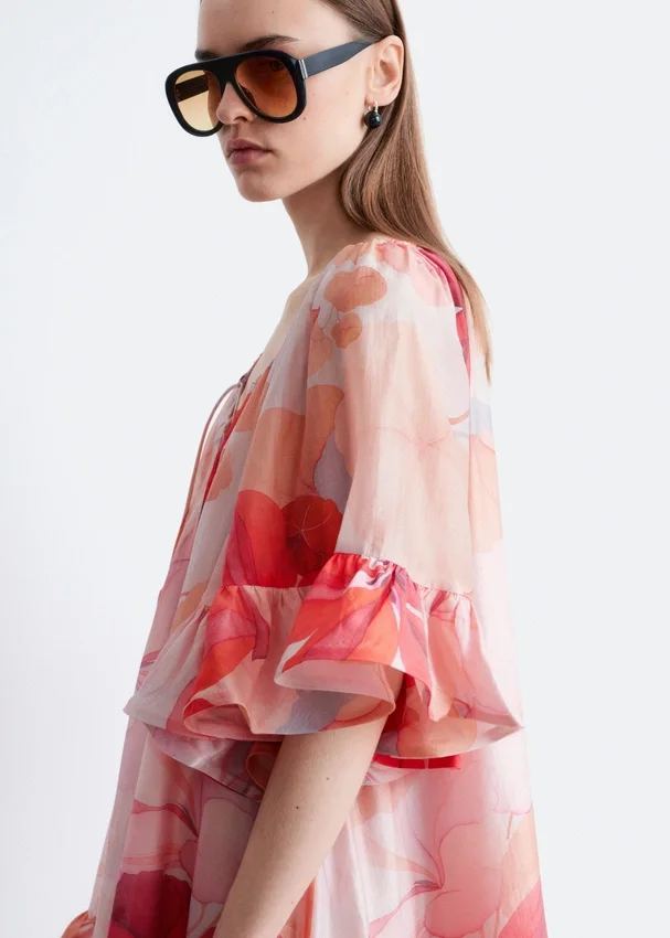 Rüschen-Minikleid Rüschen-Minikleid