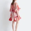 Rüschen-Minikleid Rüschen-Minikleid