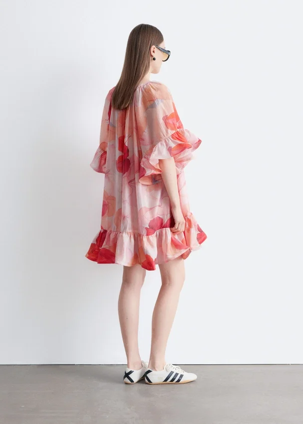 Rüschen-Minikleid Rüschen-Minikleid