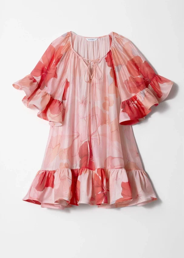 Rüschen-Minikleid Rüschen-Minikleid