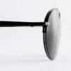 Runde Sonnenbrille mit Drahtgestell