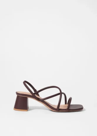 Sandalen mit Riemchen und Blockabsatz