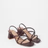 Sandalen mit Riemchen und Blockabsatz