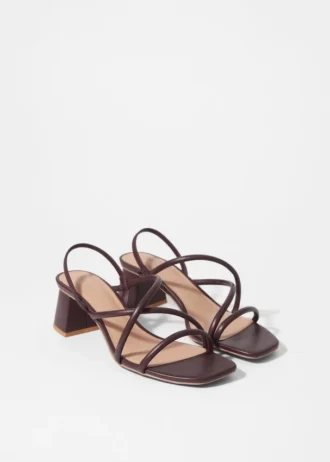 Sandalen mit Riemchen und Blockabsatz