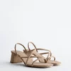 Sandalen mit Riemchen und Blockabsatz