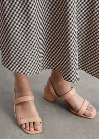 Sandalen mit Riemchen und Blockabsatz