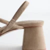 Sandalen mit Riemchen und Blockabsatz
