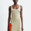 Satin-Slip-Minikleid