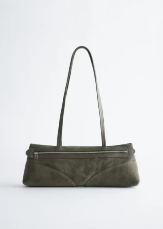 Schlanke Schultertasche