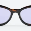 Schmale rechteckige Sonnenbrille