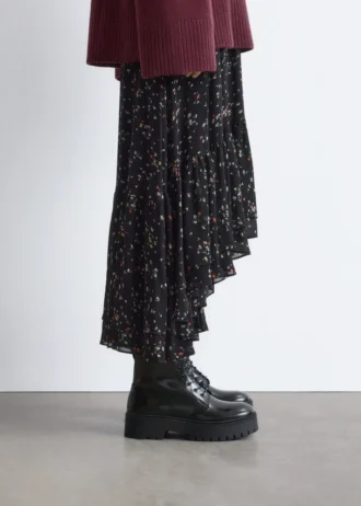 Schnürstiefel aus Leder