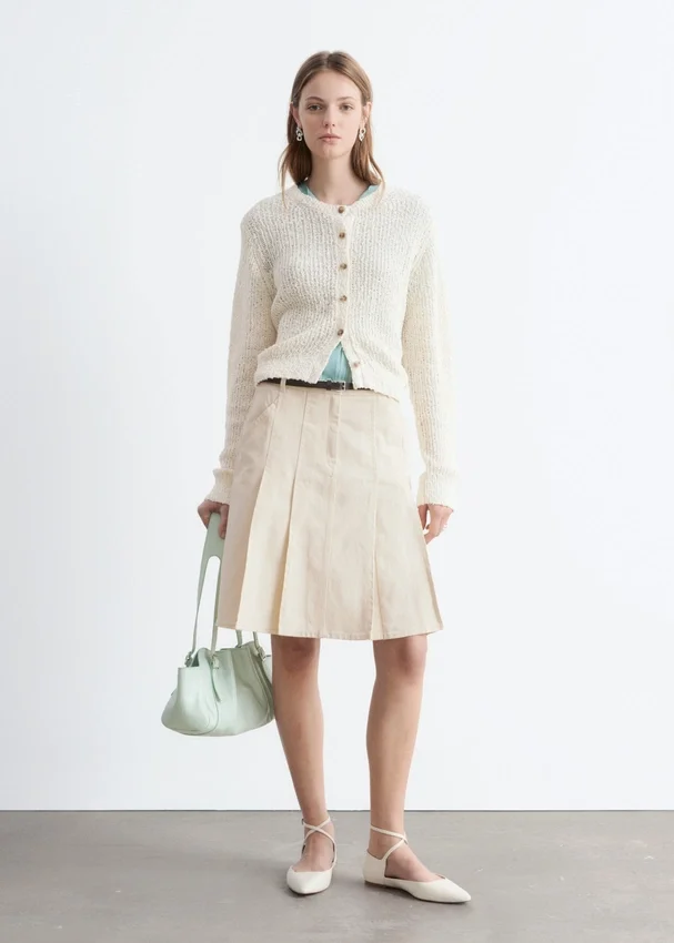 Seiden-Baumwoll-Cardigan Seiden-Baumwoll-Cardigan