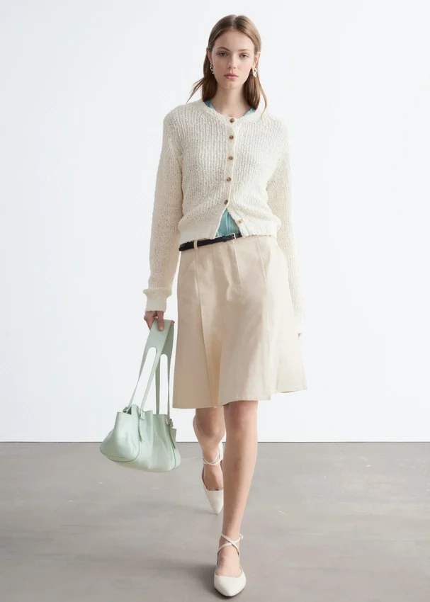 Seiden-Baumwoll-Cardigan Seiden-Baumwoll-Cardigan