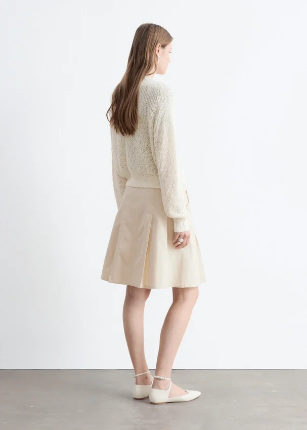 Seiden-Baumwoll-Cardigan Seiden-Baumwoll-Cardigan