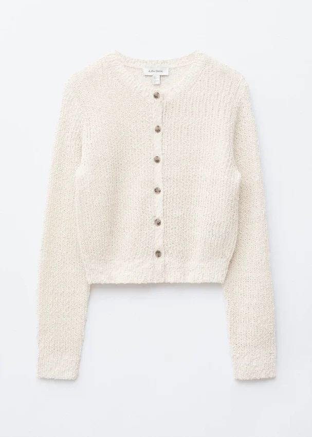 Seiden-Baumwoll-Cardigan Seiden-Baumwoll-Cardigan