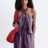 Seiden-Shorts mit Kordelzug Seiden-Shorts mit Kordelzug