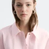 Shirtkleid mit tiefem Taillenbund Shirtkleid mit tiefem Taillenbund