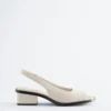 Slingback-Sandalen aus Nappaleder Slingback-Sandalen aus Nappaleder