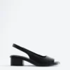 Slingback-Sandalen aus Nappaleder Slingback-Sandalen aus Nappaleder