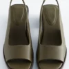 Slingback-Sandalen aus Nappaleder
