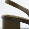 Slingback-Sandalen aus Nappaleder