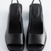 Slingback-Sandalen aus Nappaleder Slingback-Sandalen aus Nappaleder
