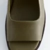 Slingback-Sandalen aus Nappaleder