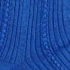 Socken aus Seidenmischung mit Rippenstrick