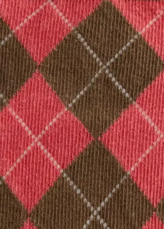 Socken mit Harlekin-Muster
