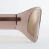 Sonnenbrille mit übergroßem ovalem Rahmen